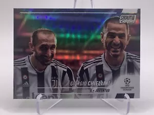 REFRACTOR TOPPS ESTADIO CLUB CROMO 2021/22 GIORGIO CHIELLINI JUVENTUD - Imagen 1 de 1