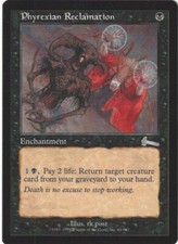 Phyrexian Reclamation x1 NM/M Urza's Legacy Uncommon MTG Magic: The Gathering