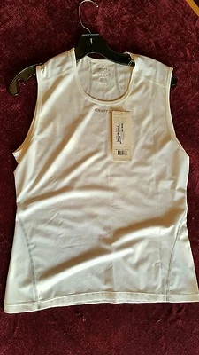 Craft Mujer XL Sin Mangas Tanque Ciclismo Running Camisa Foto 1 de 2