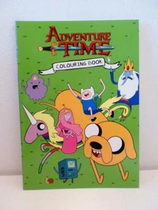 Cartoon Network Adventure Time Finn & Jake A4 Size Adult Colouring Book - Picture 1 of 1