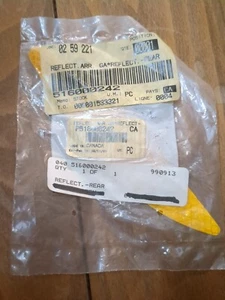 Yellow Ski-doo ZX MXZ Summit Legend Left Rear Deflector Decal 516000237 NOS - Picture 1 of 1
