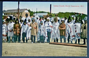 Indian Chiefs North Vancouver, British Columbia Charlton & Co. 104/195 PC1334 - Bild 1 von 2