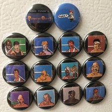 Mike Tyson's Punch Out! 14 Pc Refrigerator Magnet, Nintendo NES Game Room Retro