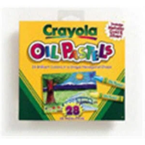 Crayola Llc Formerly Binney & Smith Bin524628 Crayola Oil Pastels 28 Color Set - Picture 1 of 1