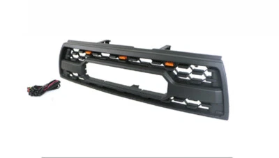 Parrilla central de parachoques delantero ABS negra + luz para Toyota 4Runner SUV 1996-2002  Foto 1 de 4