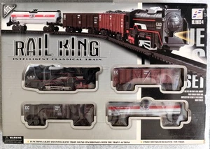 Zug Set mit Batterie Rail King mit Sound und Licht Neu unbespielt Kreis 66 - Bild 1 von 10