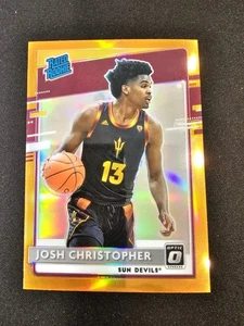2021-22 Chronicles Josh Christopher RC #222 Optic Rated Rookie Orange PRIZM - Picture 1 of 2
