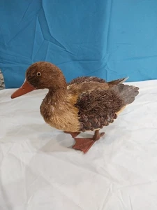 Señuelo de pato cono de pino hecho a mano de colección arte popular caza primitiva muy único - Imagen 1 de 9