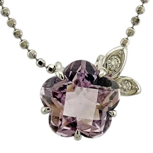 TASAKI Collier K18 Weißgold Morganit Diamant 0,02ct gebraucht - Bild 1 von 7