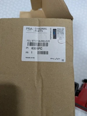 GENUINE AUXILIARY STOP LIGHT 6351FC PEUGEOT PARTNER/Box/Body/MPV/TEPEE/ORIGIN - Image 1 of 4