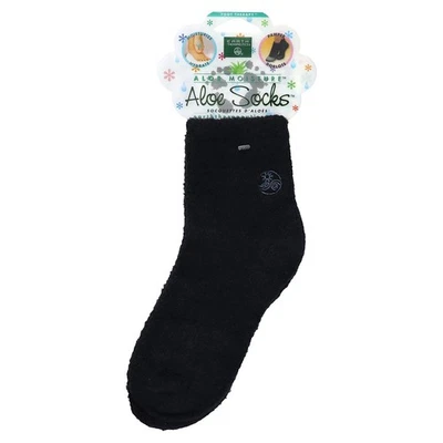 Aloe Moisture, Aloe Socks, Black, 1 Pair - Image 1 of 3