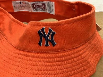 NUEVO CON ETIQUETAS ANNCO MLB New York Yankees Sombrero Cubo Sin Corona Talla L/XL Foto 1 de 4