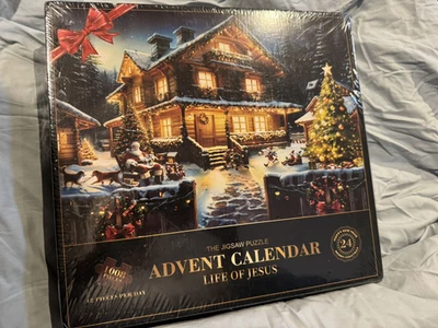 NEW Advent Calendar, Life of Jesus, 1008  Pieces, 12 Pieces Per Day - Image 1 of 3