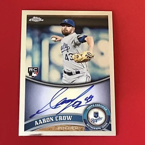 2011 Topps Chrome Baseball - Aaron Crow #220 Rookie Autograph - Picture 1 of 2