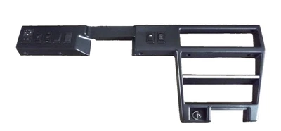 1985-1988 Nissan Maxima radio climate control surround trim bezel w switches OEM - Image 1 of 4