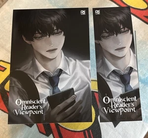 OMNISCIENT READER'S VIEWPOINT BOOKMARK & Lithograph Card NYCC 2025 Exclusive IZE - Foto 1 di 2