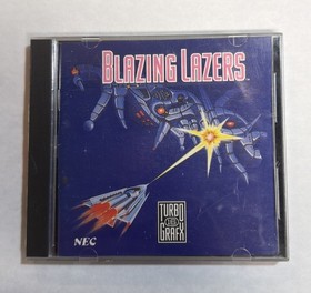 Blazing Lazers TurboGrafx 16 NEC CIB RARE TESTED AND WORKING