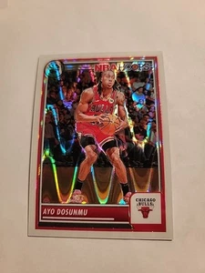 Ayo Dosunmu 74/75 White Seismic SSP Prizm 2023-24 NBA Hoops Premium Stock #205 - Bild 1 von 7