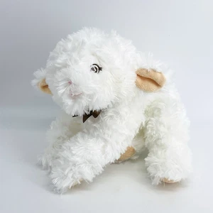 PRESTIGE TOYS GARANIMALS BABY LAMM SCHAF WEISS WEICH FLAUSCHIG KUSCHELIG PLÜSCH - OSTERN - Bild 1 von 14