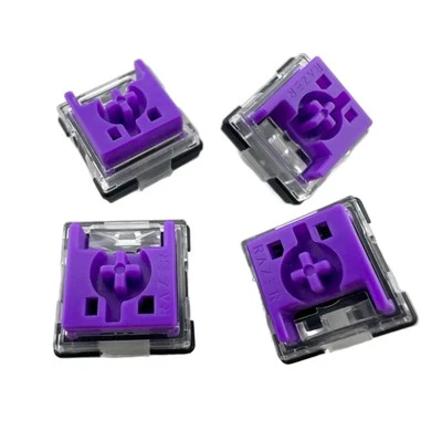 Razer Low-Profile Purple Clicky Optical Keyboard Switch (4 Pieces) - US Stock - Image 1 of 3