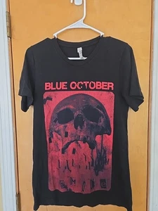 BLU OTTOBRE DOUBLE FACE TAGLIA SMALL ALTERNATIVA "OH How You Haunt Me" - Foto 1 di 4
