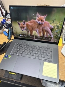 ASUS GU605M 185H 16GB 16" OLED 240Hz Gaming Laptop Core Ultra 9 NVIDIA - Picture 1 of 8