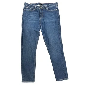 Nautica Jeans Damen 14 Capri Blau Denim Stretch Mid Rise Cropped Freizeithose - Bild 1 von 7