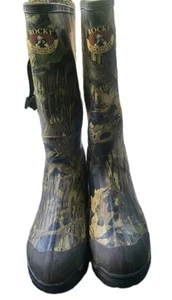 Rocky BuckStalker Scent Control Boots Sz 12 Waterproof Hunting 1200 GM Insulate - Picture 1 of 11