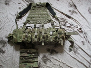 real DIXIES CORNER of Brecon AIRBORNE belt kit STITCH DOWN WEBBING SET PLCE MTP - Picture 1 of 24