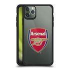 ARSENAL FC LOGO BLACK SHOCKPROOF DUAL PROTECTION CASE FOR APPLE iPHONE PHONES