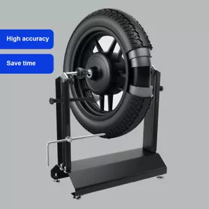 Motorcycle Bike Rim Tire Wheel Balancer Balancing Spin Static Adjusting Stand - Picture 1 of 12
