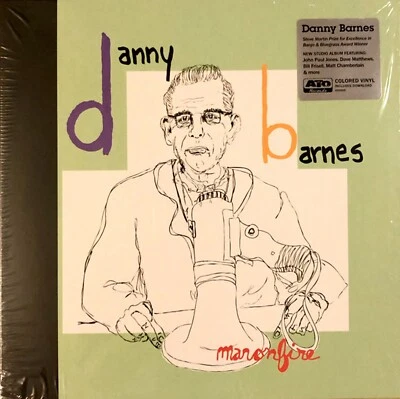 DANNY BARNES Man On Fire Numbered Edition on Mint Green Vinyl ATO RECORDS LP Foto 1 de 3