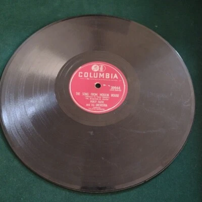Percy Faith - The Song From Moulin Rouge/Swedish Rhapsody (78 10" 1953) Columbia - Bild 1 von 4