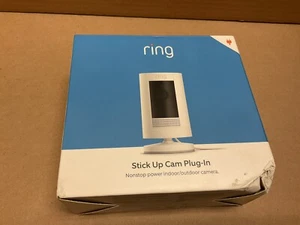 Ring - Stick Up Indoor/Outdoor Wired 1080p Security Camera - Picture 1 of 6