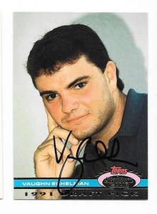 VAUGHN ESHELMAN 1992 STADIUM AUTOGRAPHED SIGNED # 44 ORIOLES DECEASED