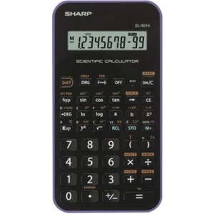 Sharp EL-501X calculadora Bolsillo Calculadora científica Negro, Violeta - Imagen 1 de 1