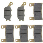 6Pcs Front Rear Motorcycle Disk Brake Pads for CBR 600 F4 F4I GDS