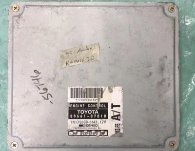 89661-07010 Toyota Avalon 1995 ecu ecm computer - Imagem 1 de 2