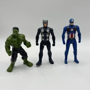Thor Hulk Captain America 3.75”? Action Figures Marvel Avengers 2018 3.75" #2 - Picture 1 of 4
