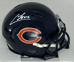 Bears COLSTON LOVELAND Signed Riddell CHICAGO Speed Mini Helmet AUTO - BAS - Picture 1 of 1