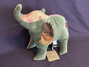 KEVIN O'BRIEN STUDIO | Hand Stitched | Elephant "Rosey" | New with tags - Picture 1 of 6