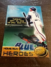 1998 Pacific Crown Collection Home Run Heroes #6 Jose Canseco (L3)
