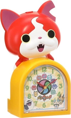 SEIKO Yo-kai Watch Jibanyan Alarm Clock JF378A Analog Character Type JAPAN NEW - Image 1 of 4