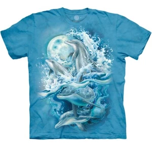 Camisa Bergsma Dolphins Dolphin Tale Flipper Azul Nariz de Botella La Montaña S-3X - Imagen 1 de 4