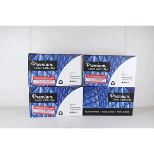 Premium Toner Cartridge Q5949X/Q7553X - Black  (4 Pack) - Picture 1 of 3