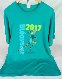 Camisa Bloomsday 2017 Finisher Spokane Estampado Para Hombre Esmeralda XL - Imagen 1 de 8