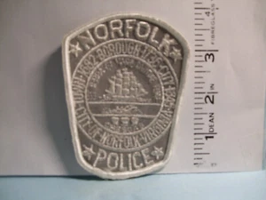 police patch   CITY OF NORFOLK POLICE VIRGINIA  SUBDUED - Picture 1 of 1