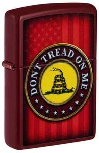 Zippo Dont Tread on Me® Merlot Color Image 46419 - Picture 1 of 7