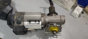 MOTORE ELETTRICO TEM 24vdc Q6S15480309M + GEAR VF49L2 P1 P63B14 i 1-100 bonfigli - Picture 1 of 4
