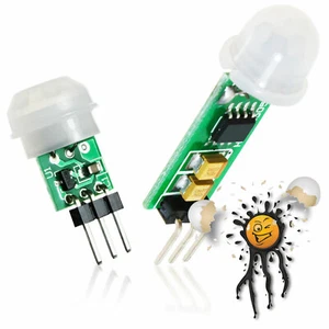 PIR AM312 HC-SR505 IR Mini Sensor Modul Bewegungssensor Infrarot Bewegungsmelder - Bild 1 von 5